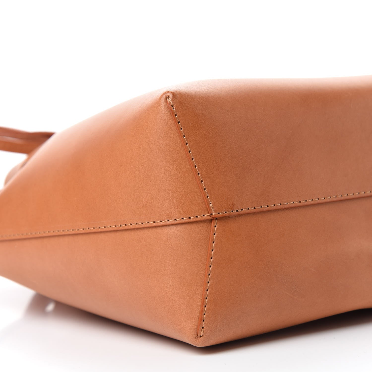 Mansur Gavriel Vegetable Tanned Calfskin Mini Bucket Bag Camello Azzurro 6 of 11