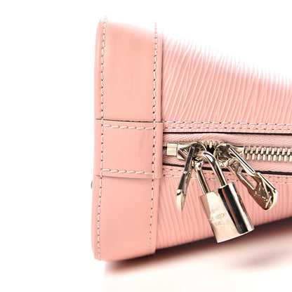 Louis Vuitton Epi Alma BB Rose Ballerine 9 of 11