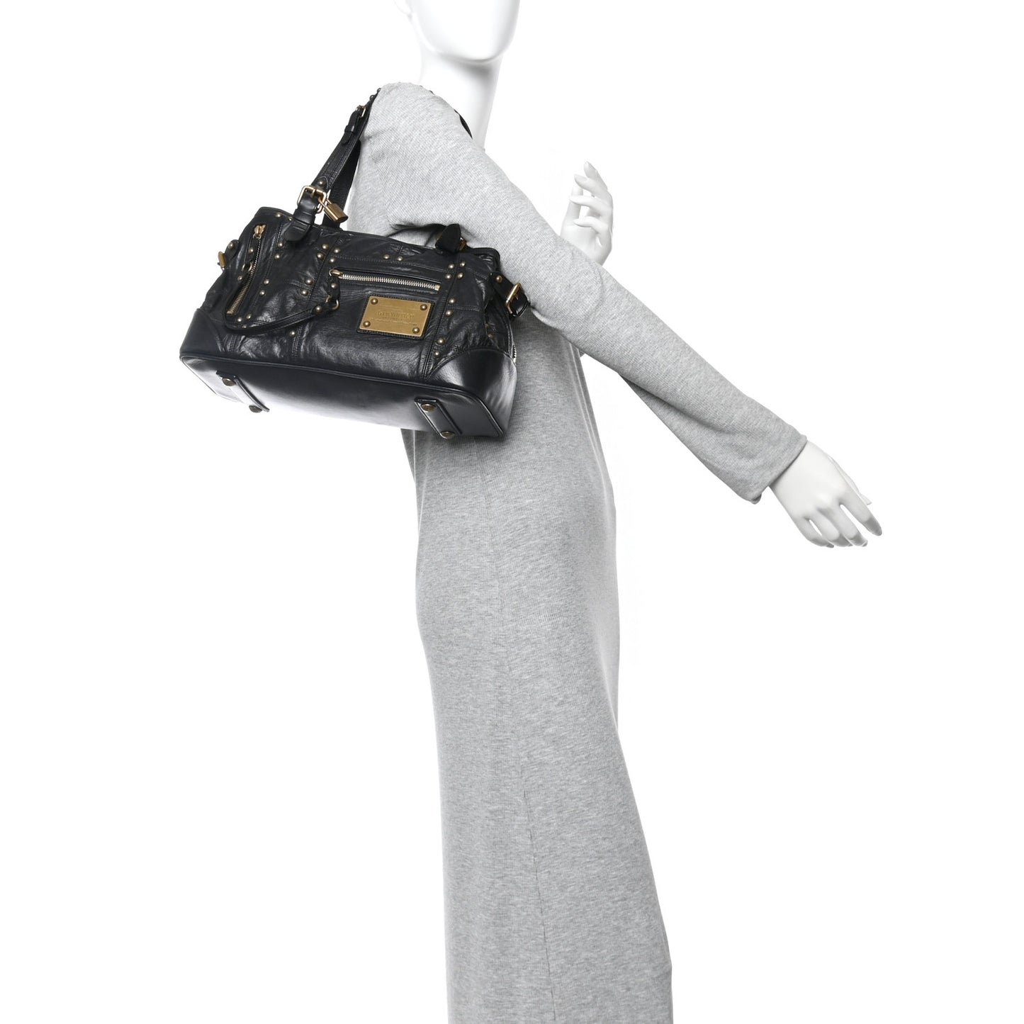 Lambskin Riveting Black