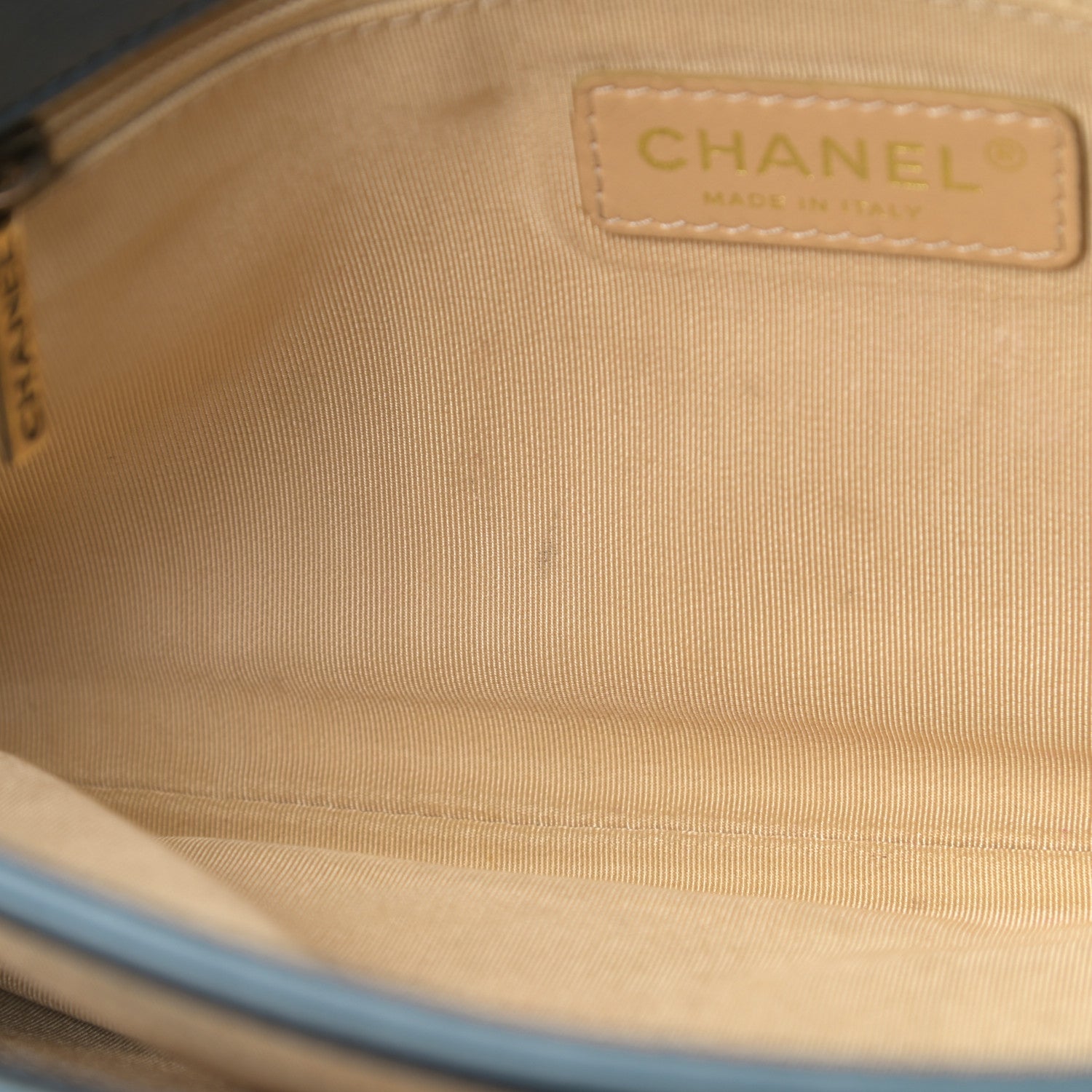 Chanel Calfskin Quilted Medium CC Crown Flap Blue 11 of 14