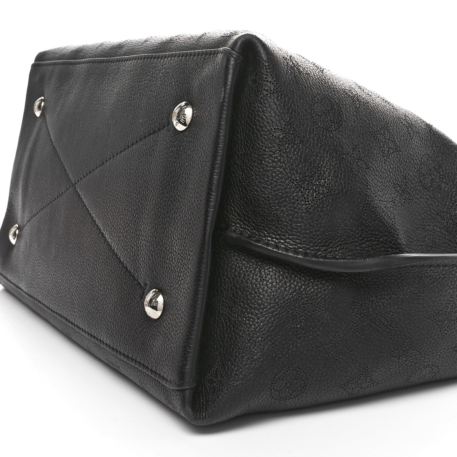 Louis Vuitton Mahina Carmel Hobo Black 9 of 9