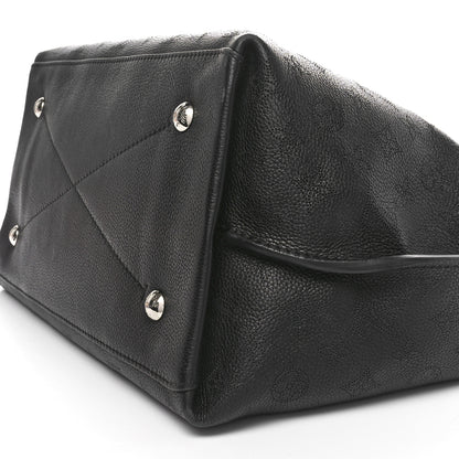 Louis Vuitton Mahina Carmel Hobo Black 9 of 9