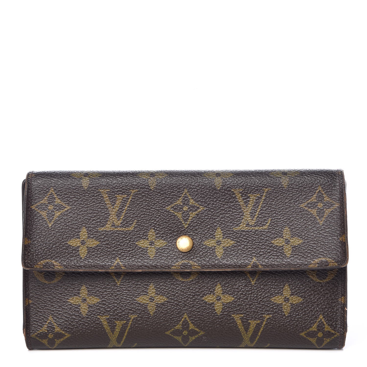 Louis Vuitton Monogram Porte Tresor International Wallet 1 of 12