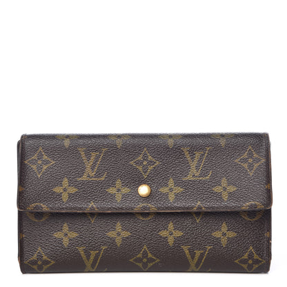 Louis Vuitton Monogram Porte Tresor International Wallet 1 of 12