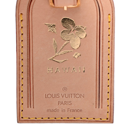 Louis Vuitton Vachetta Hawaii Luggage Tag 3 of 3