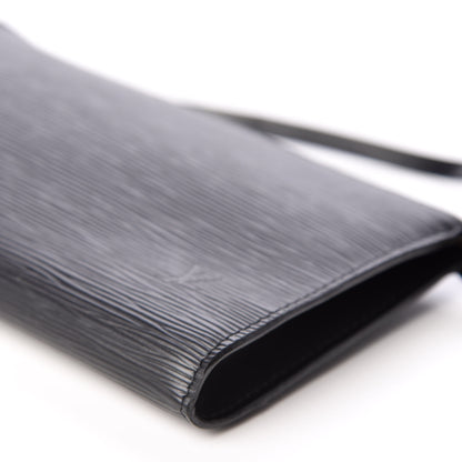 Louis Vuitton Epi Pochette Accessories 24 Black 6 of 8