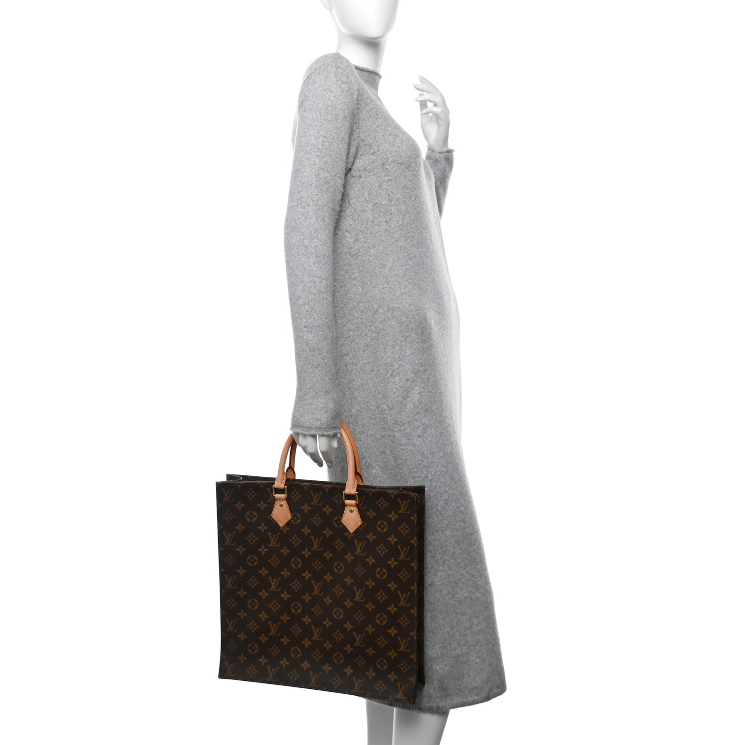 Louis Vuitton Monogram Sac Plat NM 2 of 14