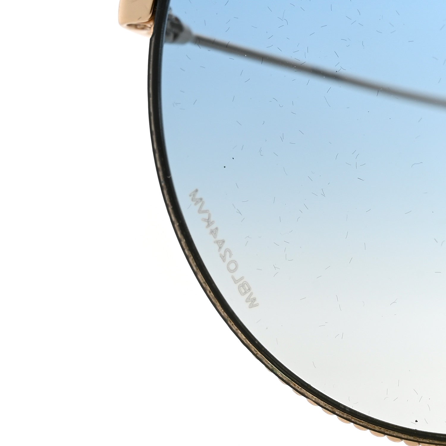 Christian Dior Society 3 Aviator Sunglasses Blue 7 of 9