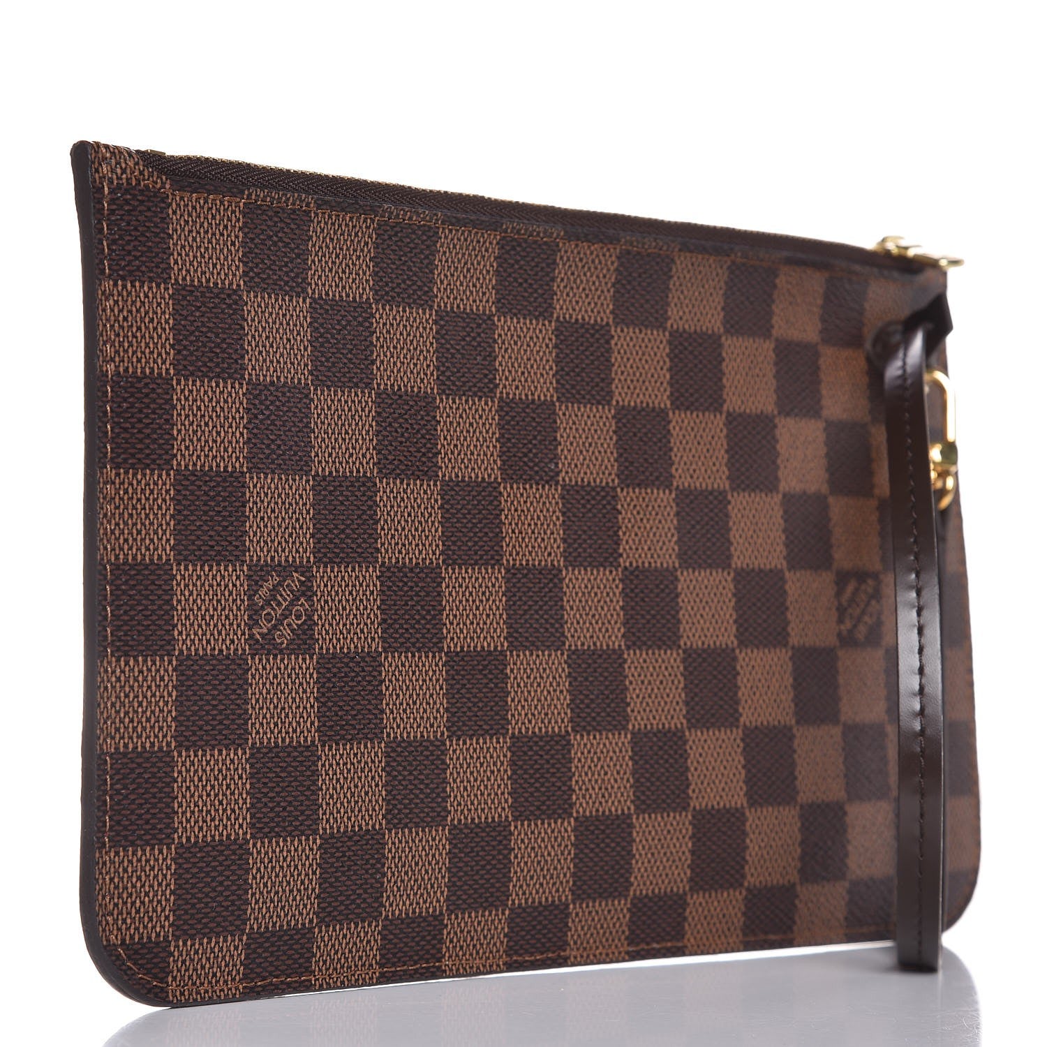 Louis Vuitton Damier Ebene Neverfull MM GM Pochette 4 of 8