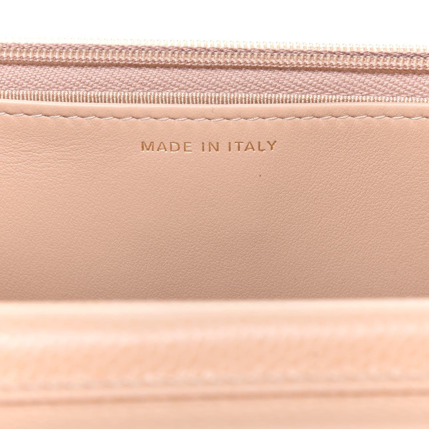 Chanel Caviar Quilted Wallet On Chain WOC Beige 7 of 15