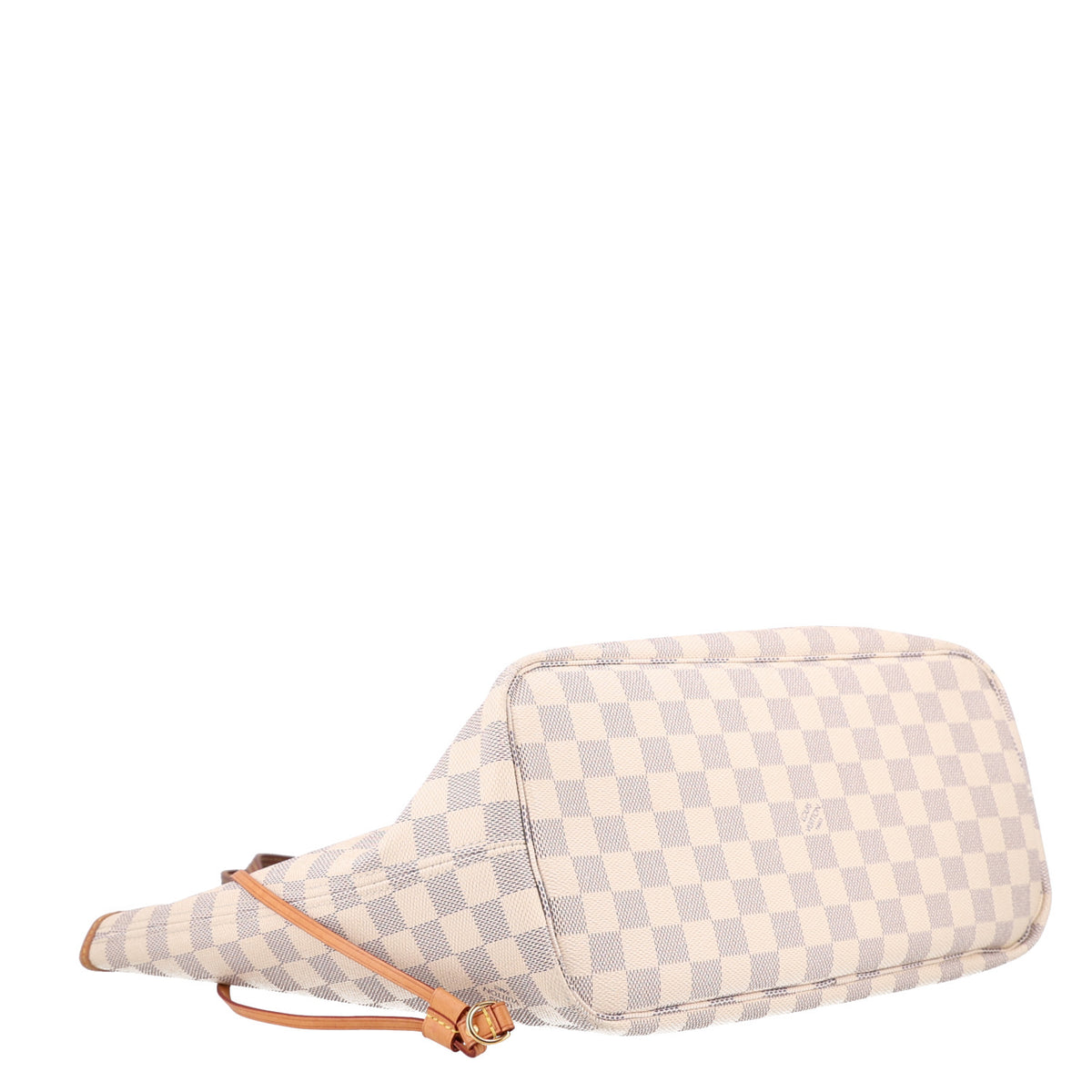 Damier Azur Neo Neverfull MM Rose Ballerine