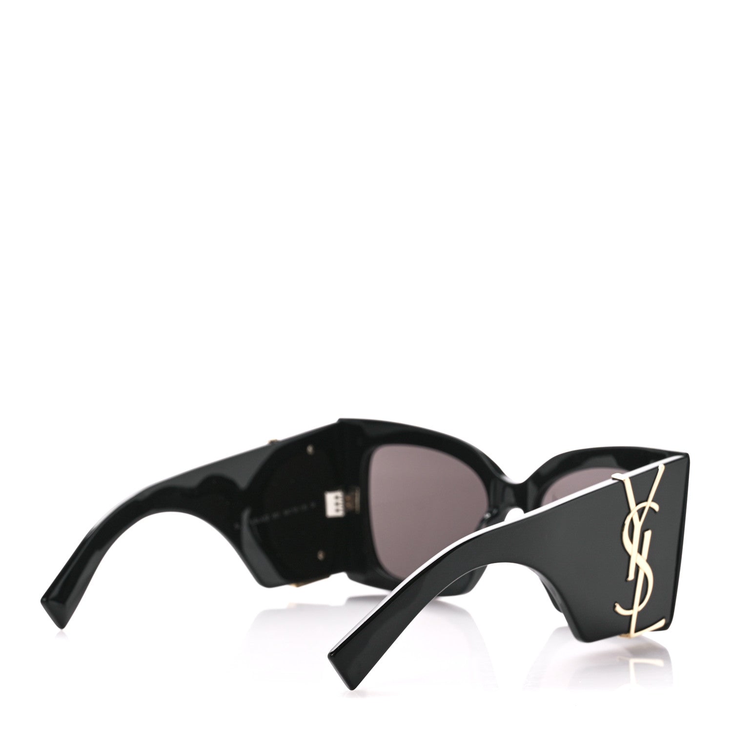 Saint Laurent Acetate Blaze Sunglasses SL M119 Black 4 of 8