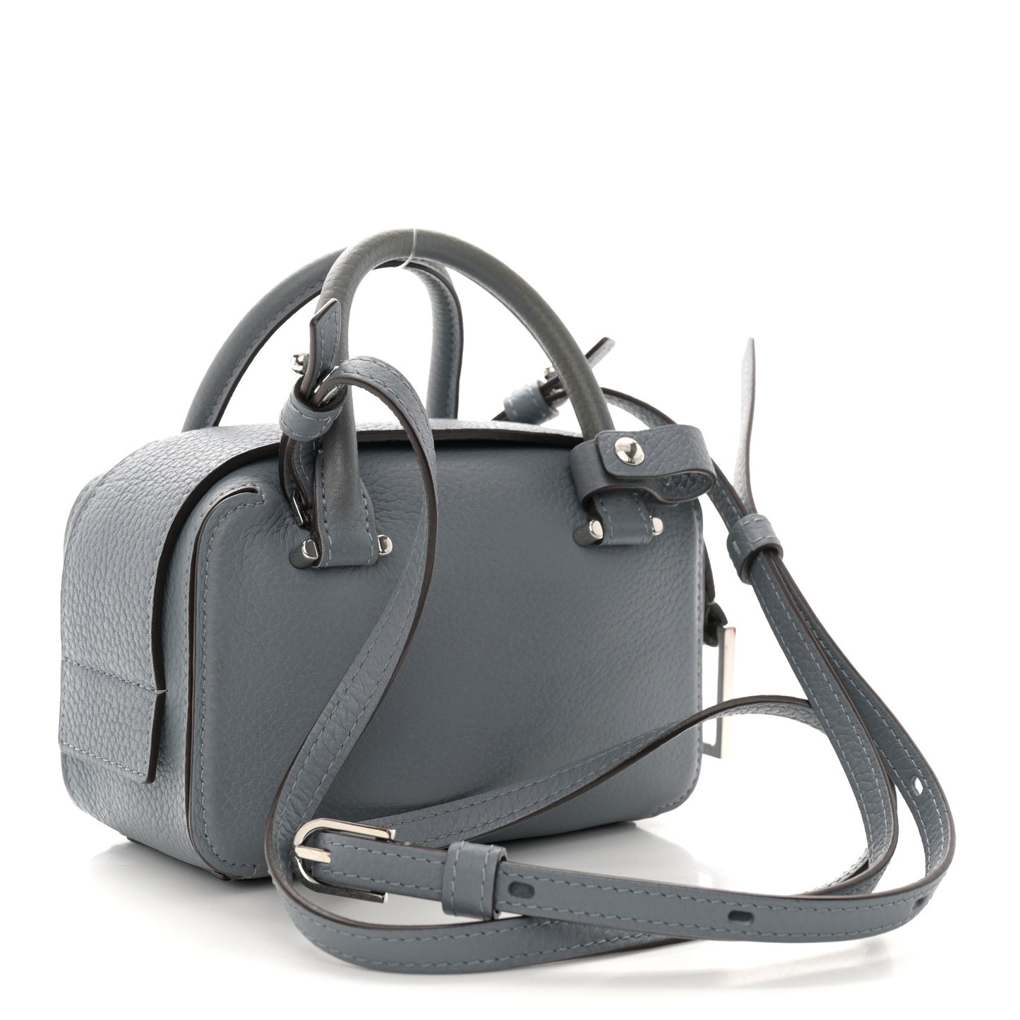 Taurillon Soft Nano Cool Box Satchel Pacific