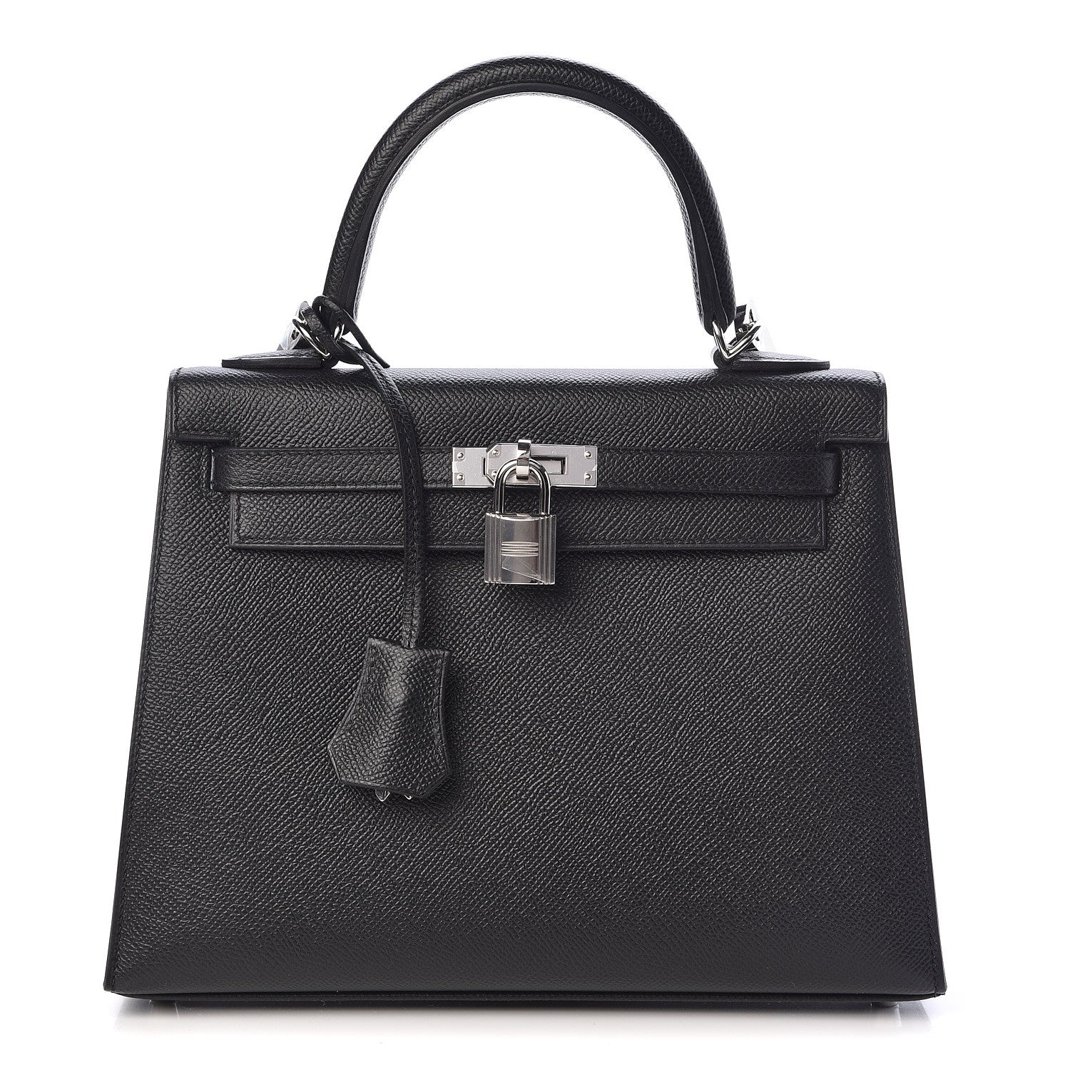 Hermes Epsom Kelly Sellier 25 Black 1 of 38
