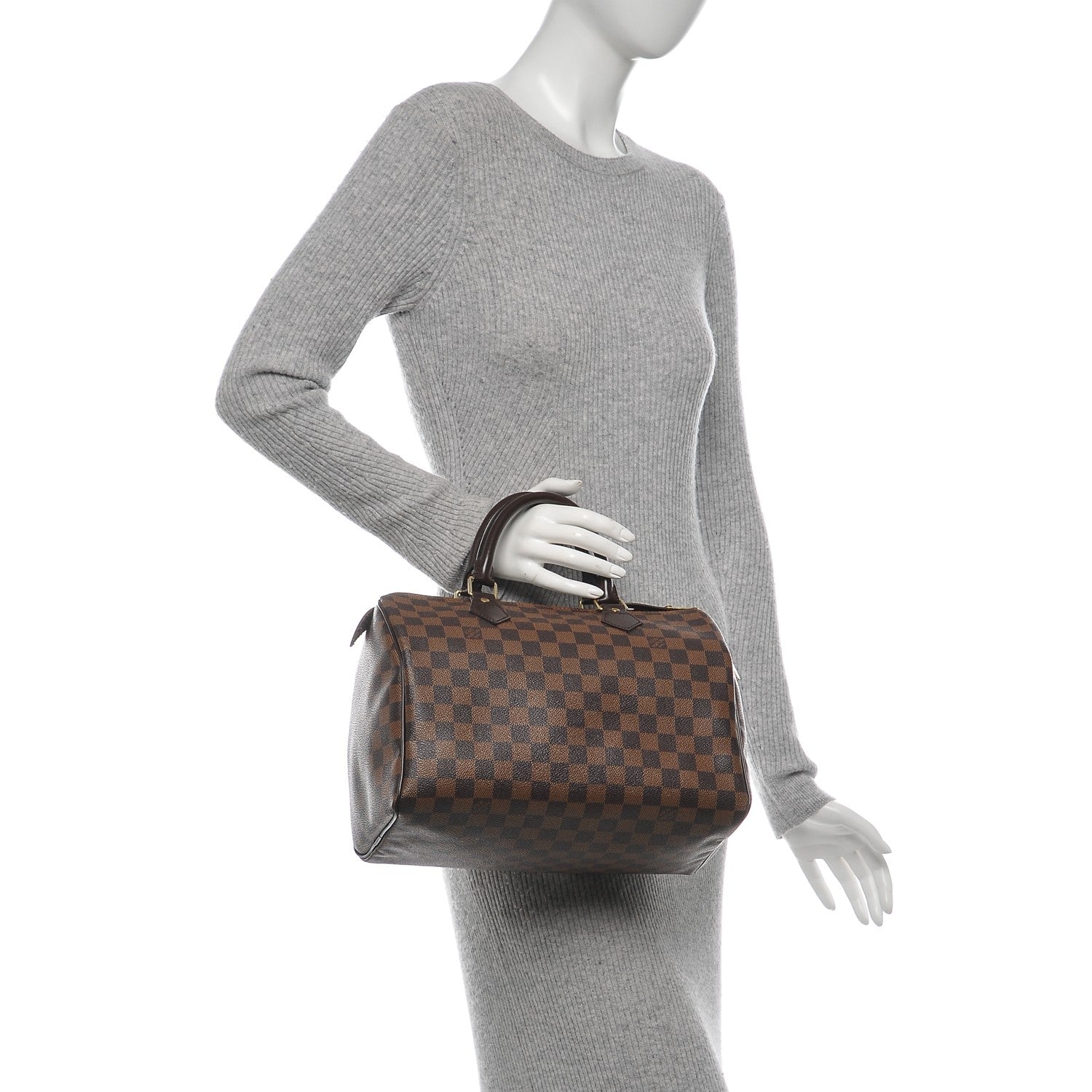 Louis Vuitton Damier Ebene Speedy 30 2 of 7