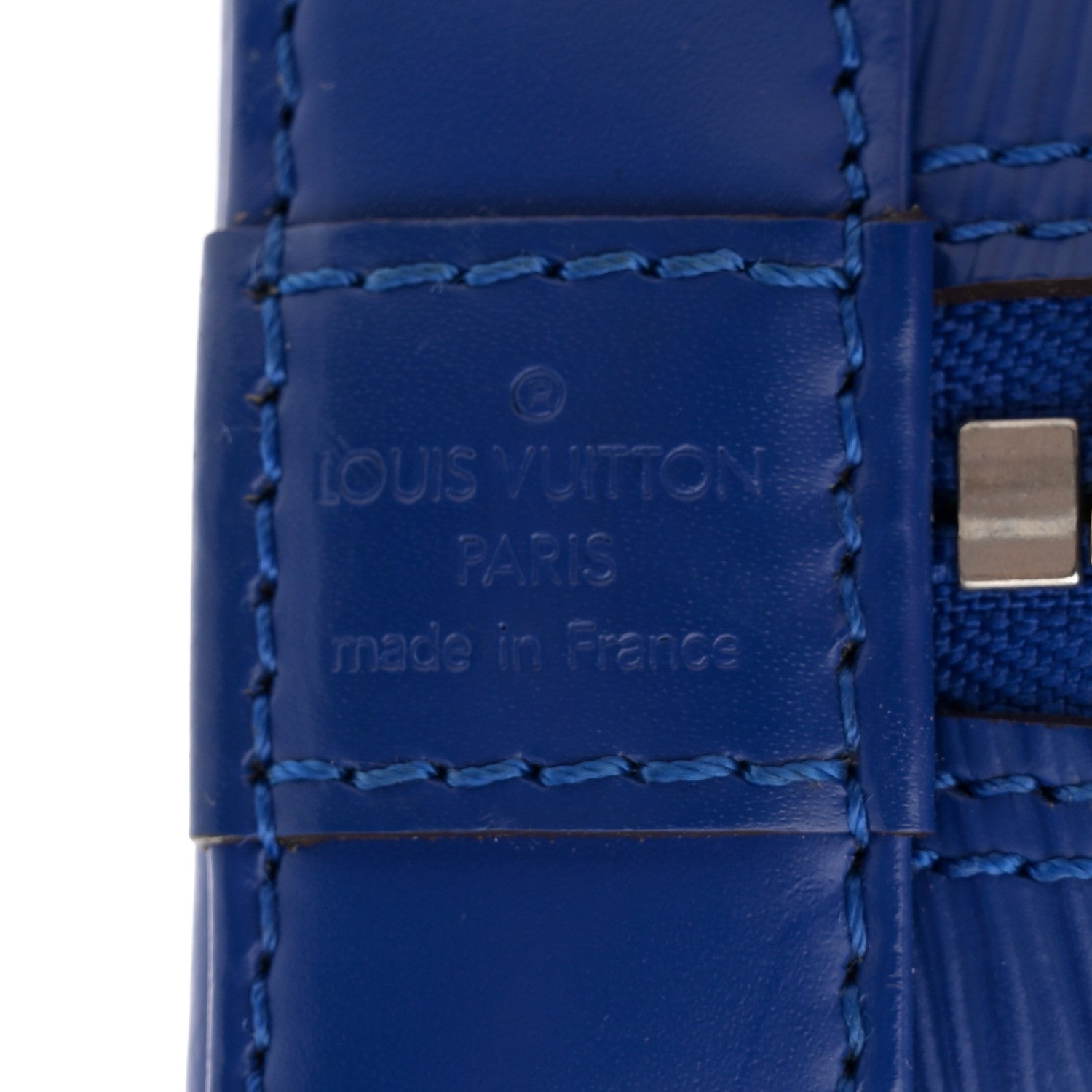 Louis Vuitton Epi Alma BB Blueberry 6 of 11