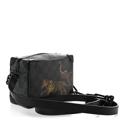 Louis Vuitton Damier Graphite Wild Animals Mini Soft Trunk 3 of 10