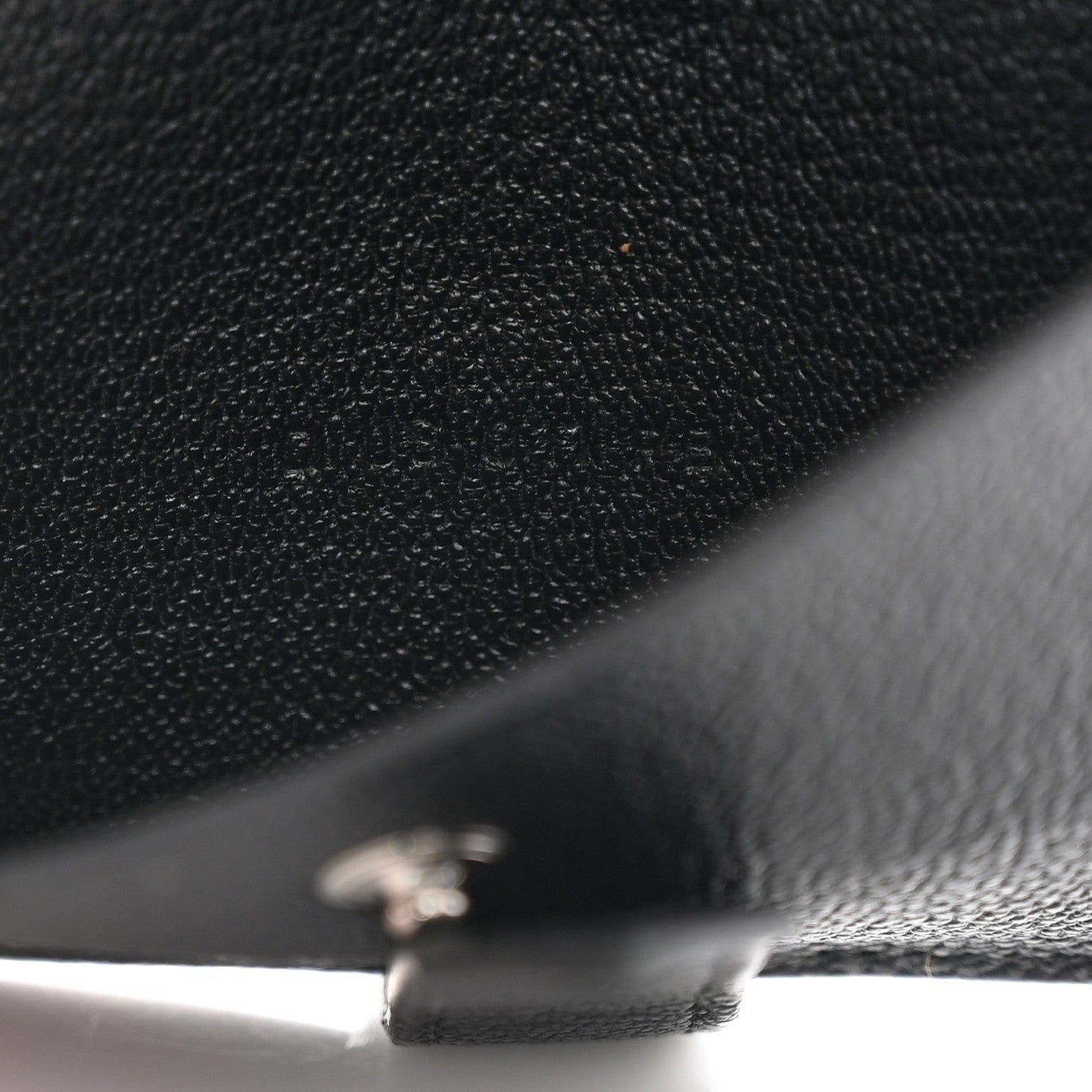 Hermes Chevre Mysore Mini Bearn Wallet Black 7 of 8