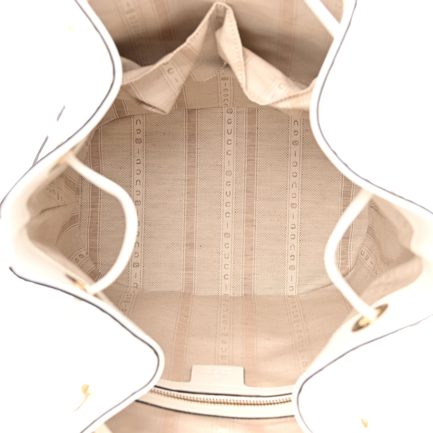 Gucci Bright Diamante Medium Bucket Bag Great White 5 of 9