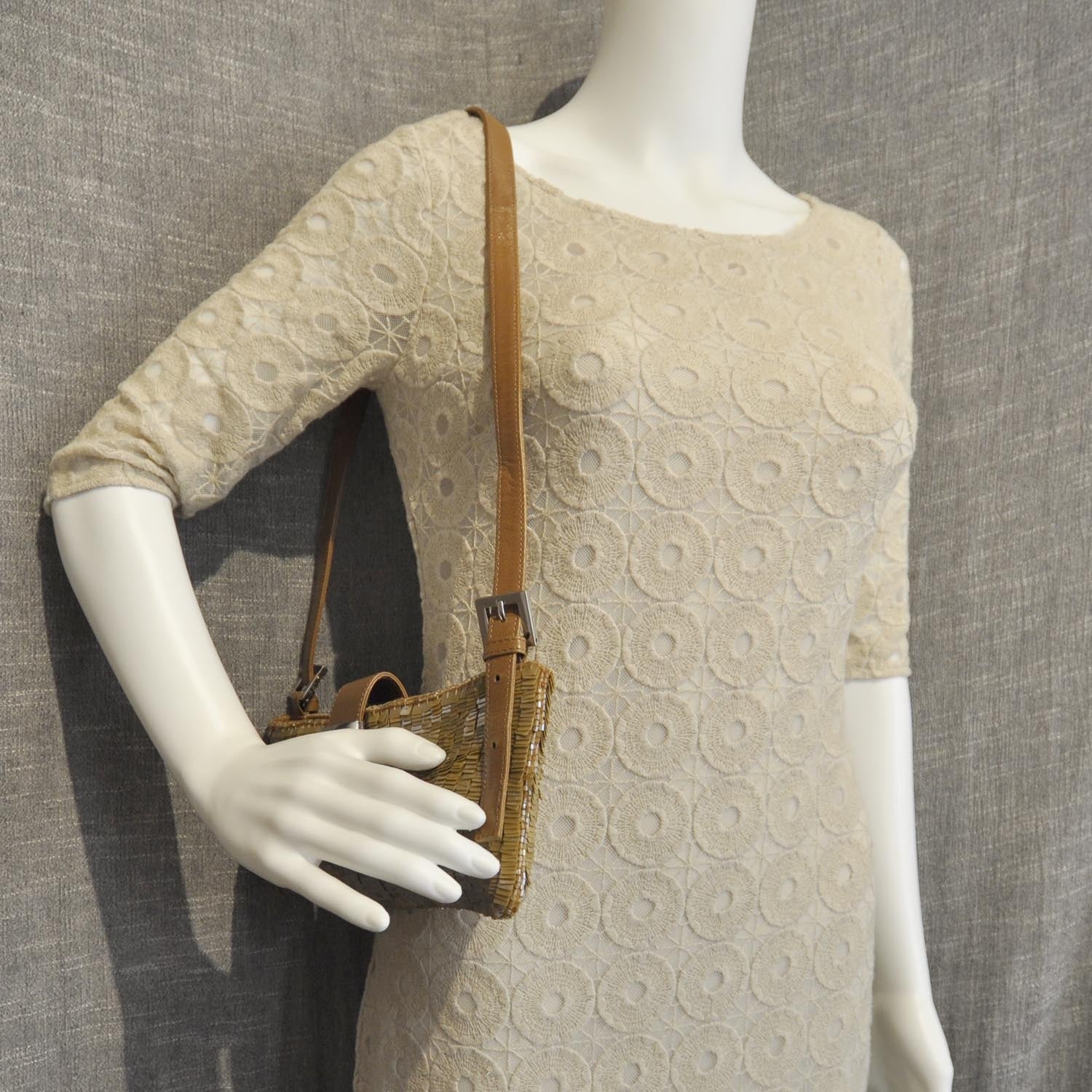 Fendi Sequin Paillettes Shoulder Bag 2 of 11