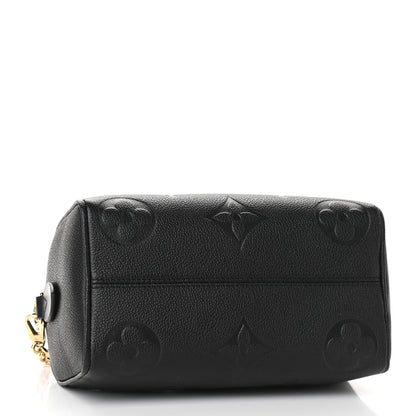 Louis Vuitton Empreinte Monogram Giant Speedy Bandouliere 20 Black 4 of 8