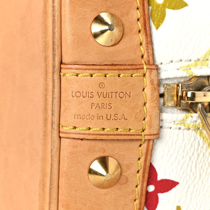 Louis Vuitton Monogram Multicolor Alma White 7 of 11