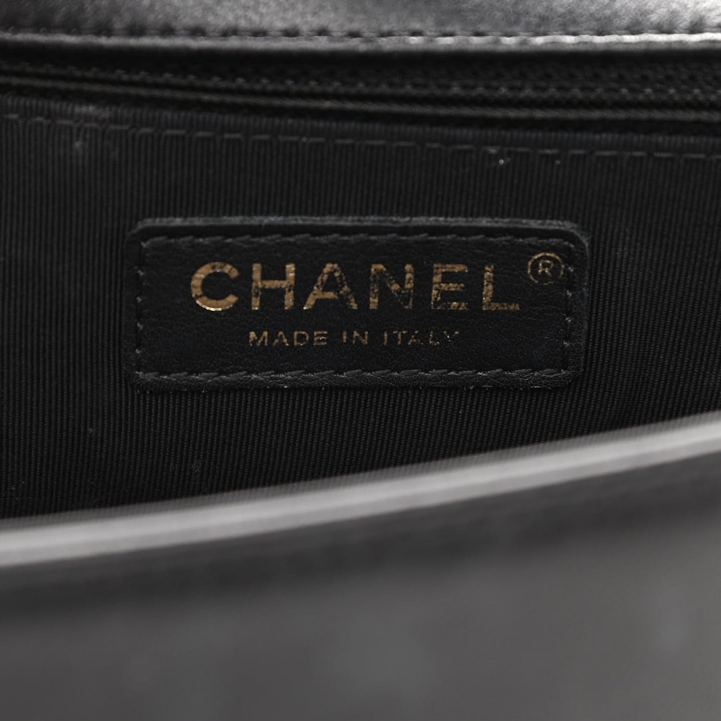 Lambskin Quilted New Medium Boy Flap Black