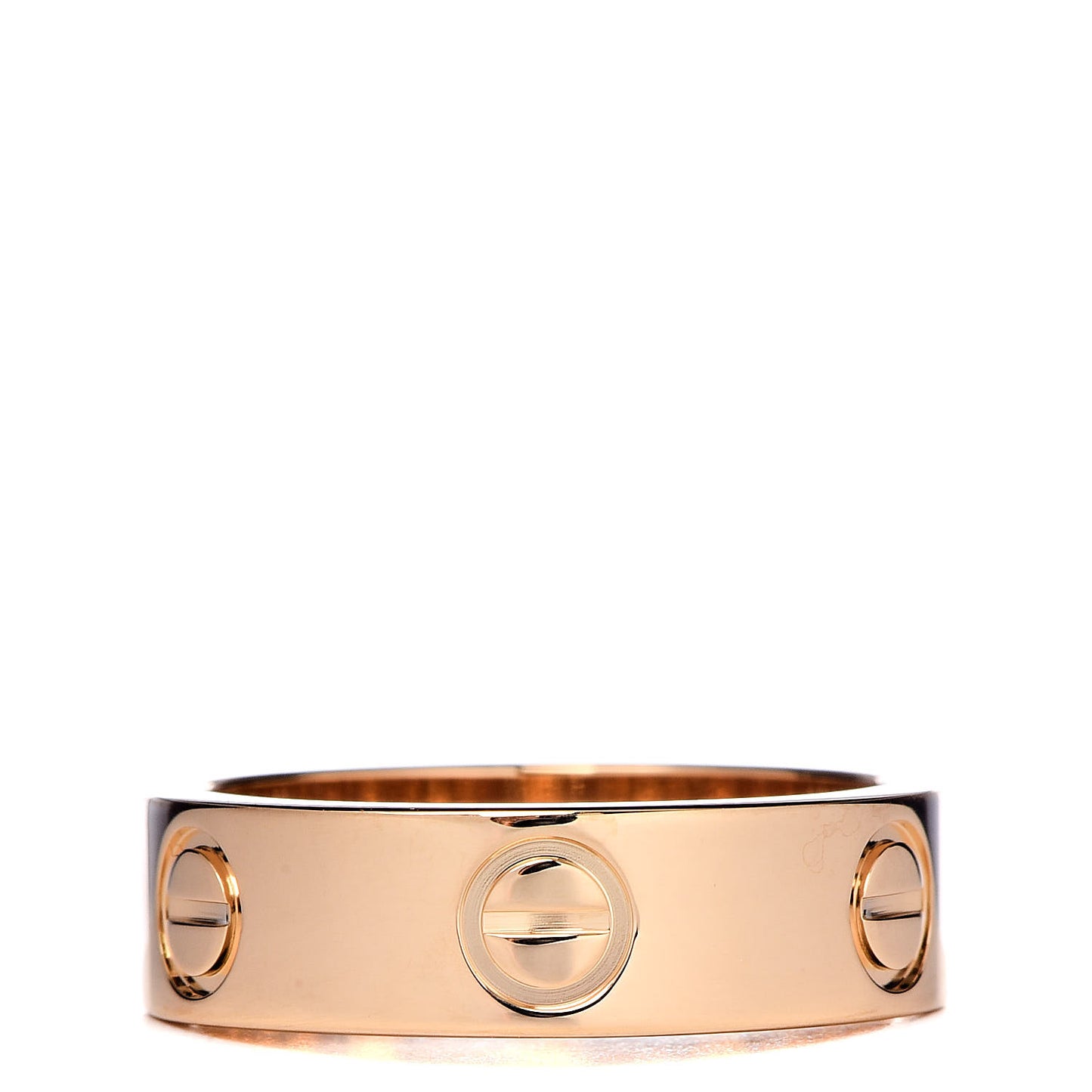 18K Yellow Gold 5.5mm LOVE Ring 52 6