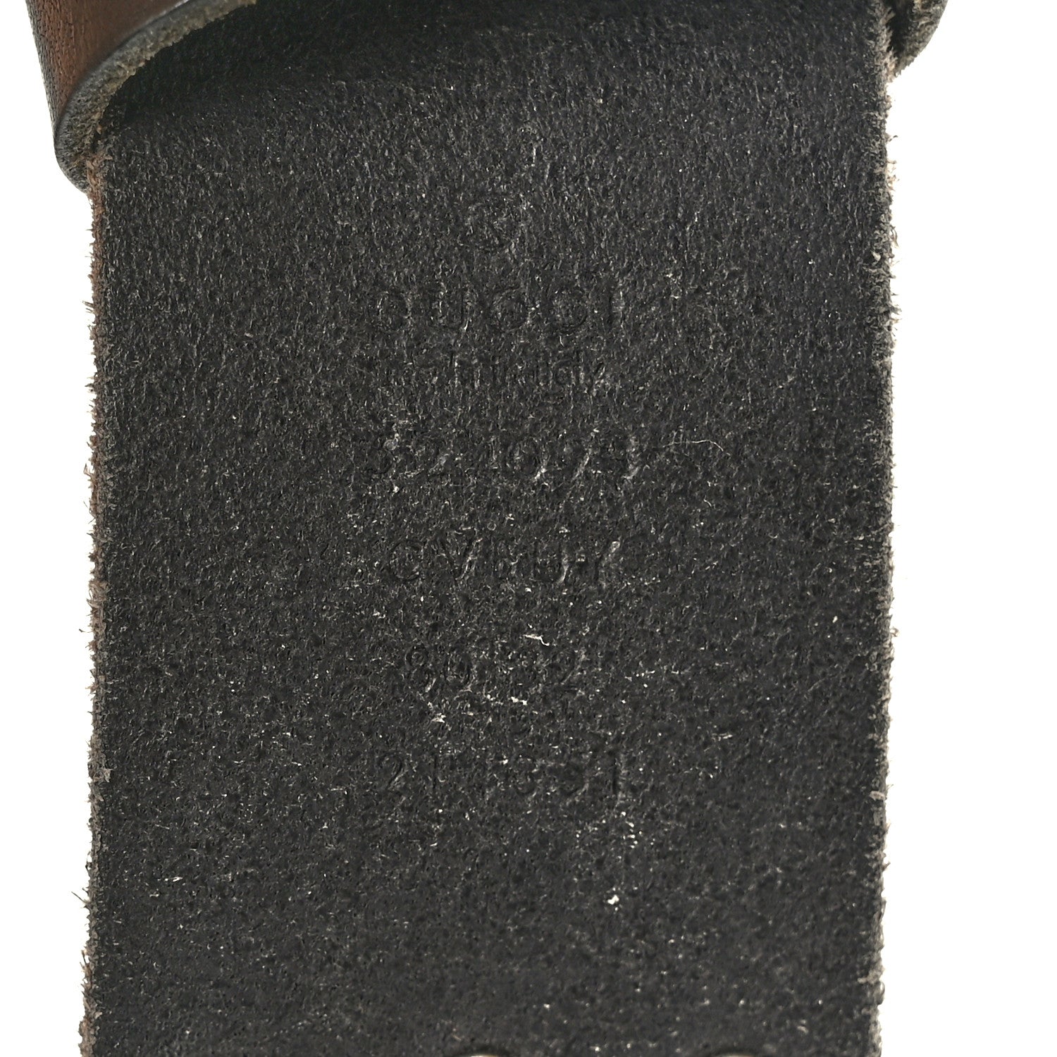 Gucci Calfskin Studded Double G 40mm Belt 80 32 Black 3 of 6