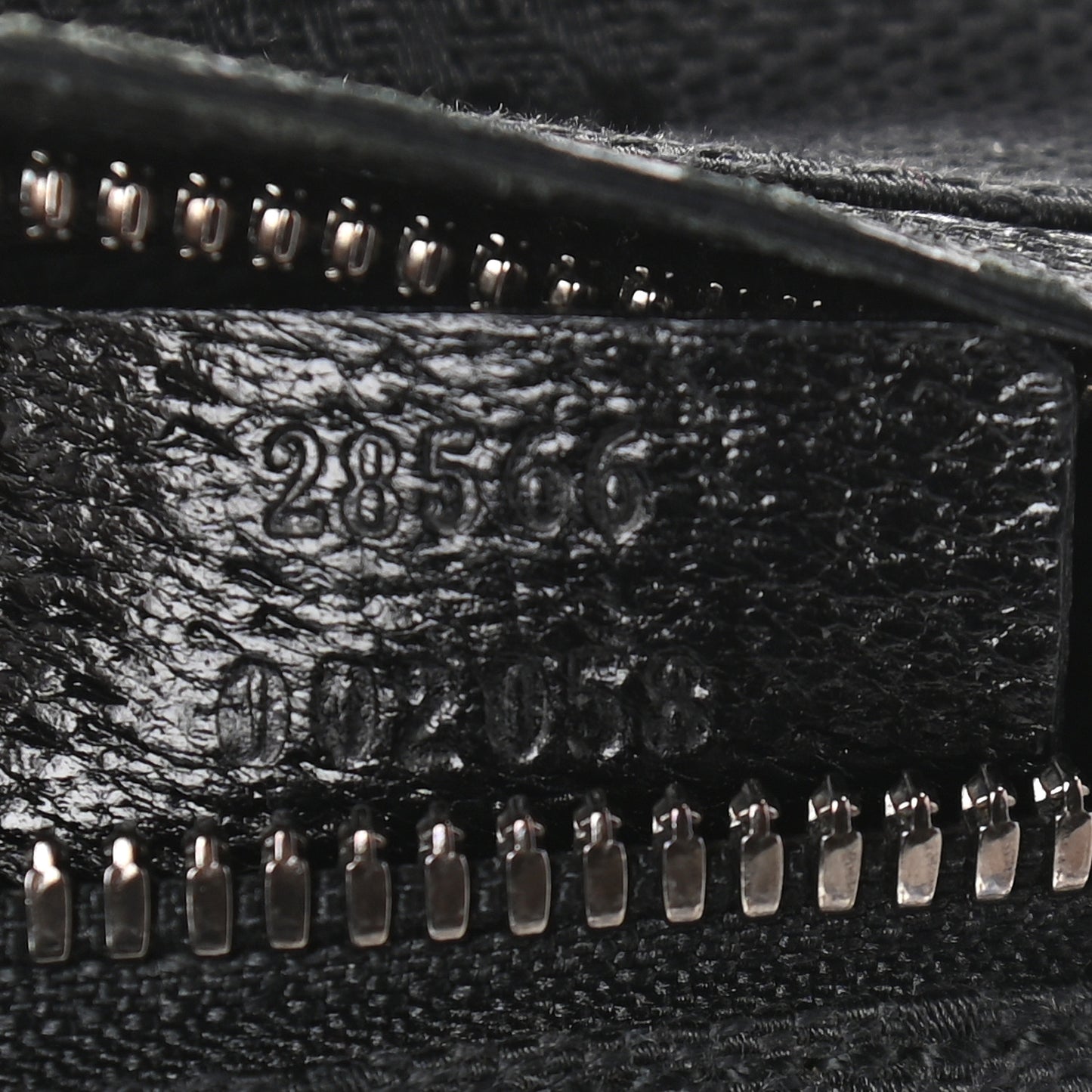 GG Monogram Double Pocket Belt Bag Black