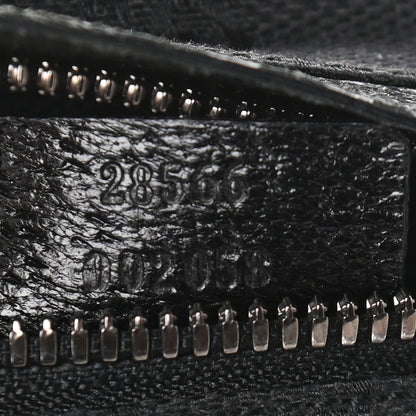 Gucci GG Monogram Double Pocket Belt Bag Black 7 of 10