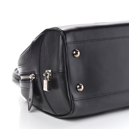 Louis Vuitton Epi Bowling Montaigne GM Black 7 of 12