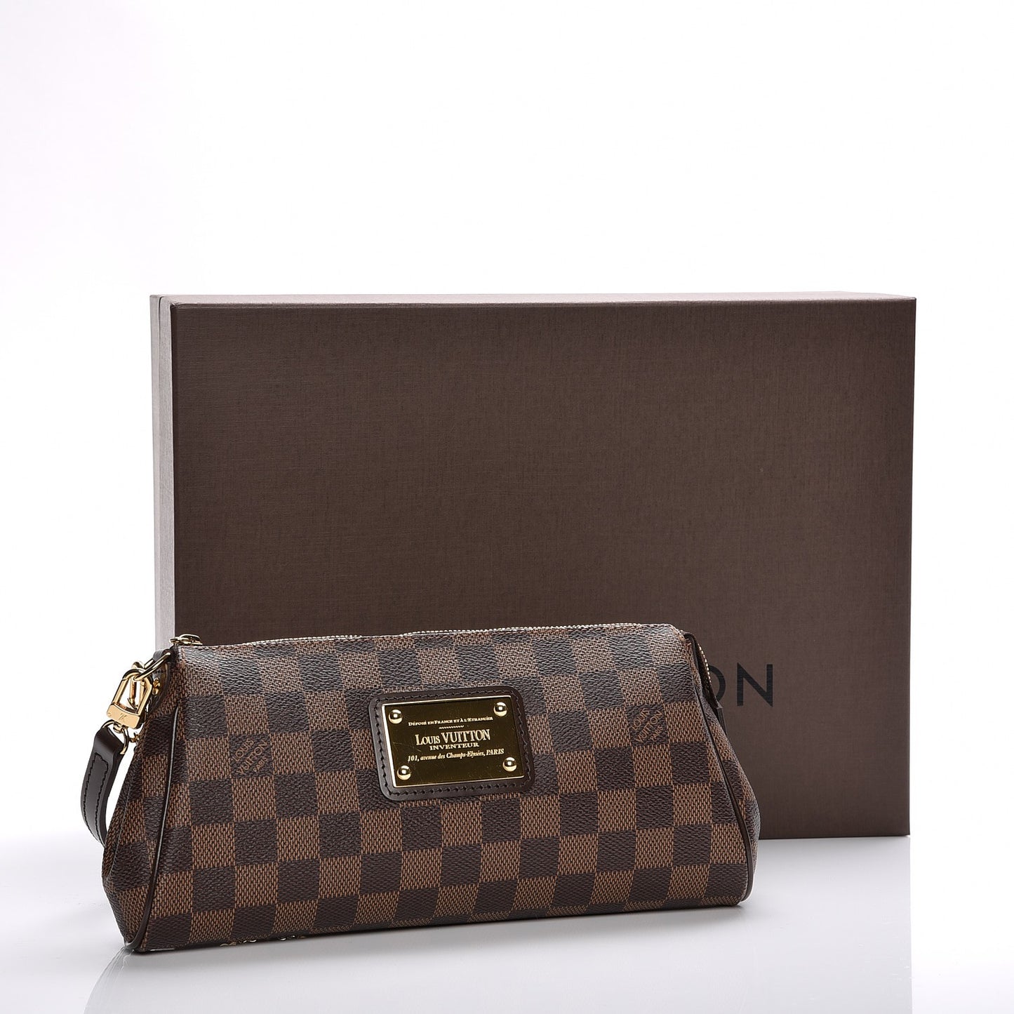 Damier Ebene Eva Clutch