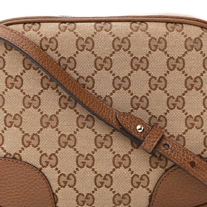 Gucci Monogram Mini Bree Messenger Bag Beige Tabacco 8 of 10