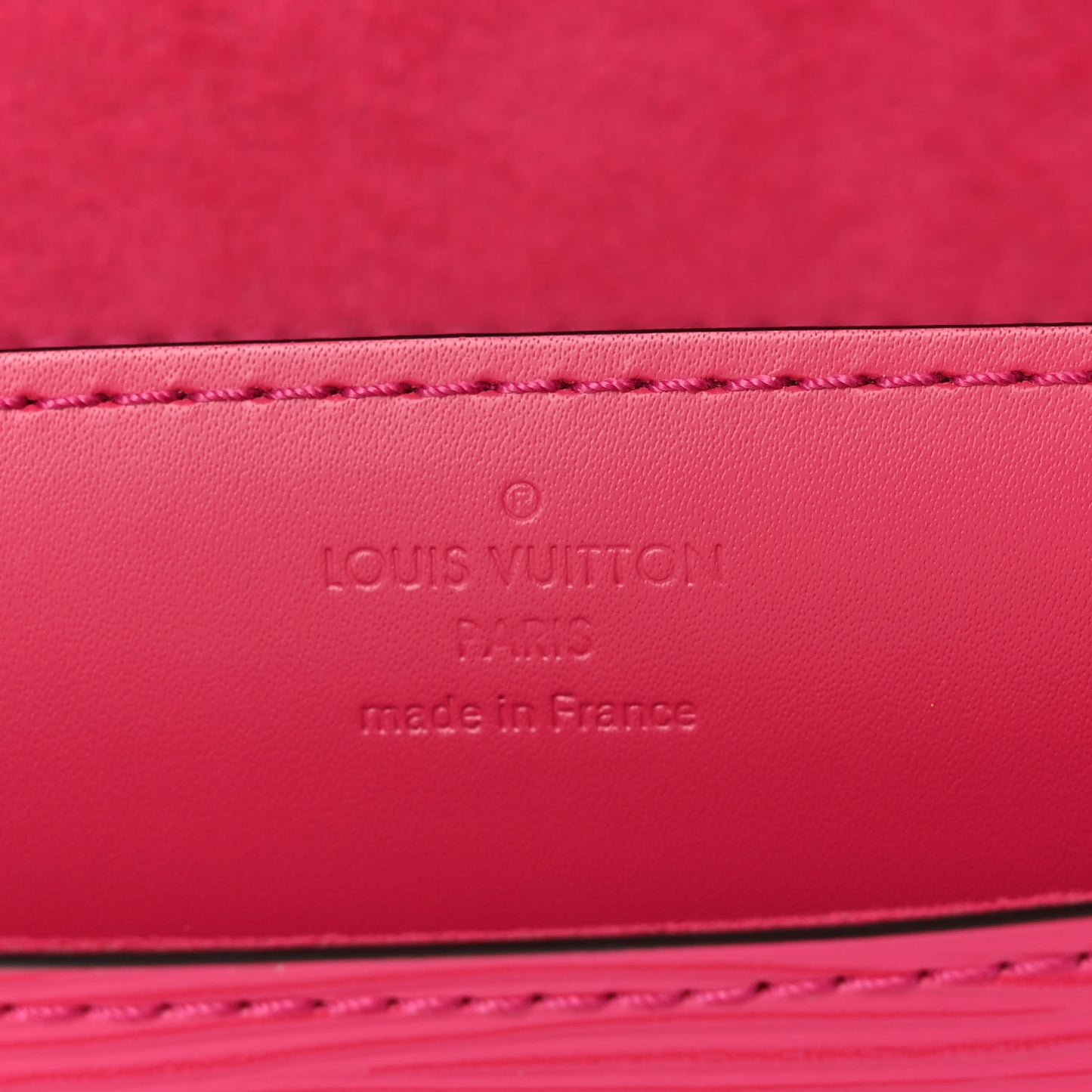 Epi Louise Strap PM Hot Pink