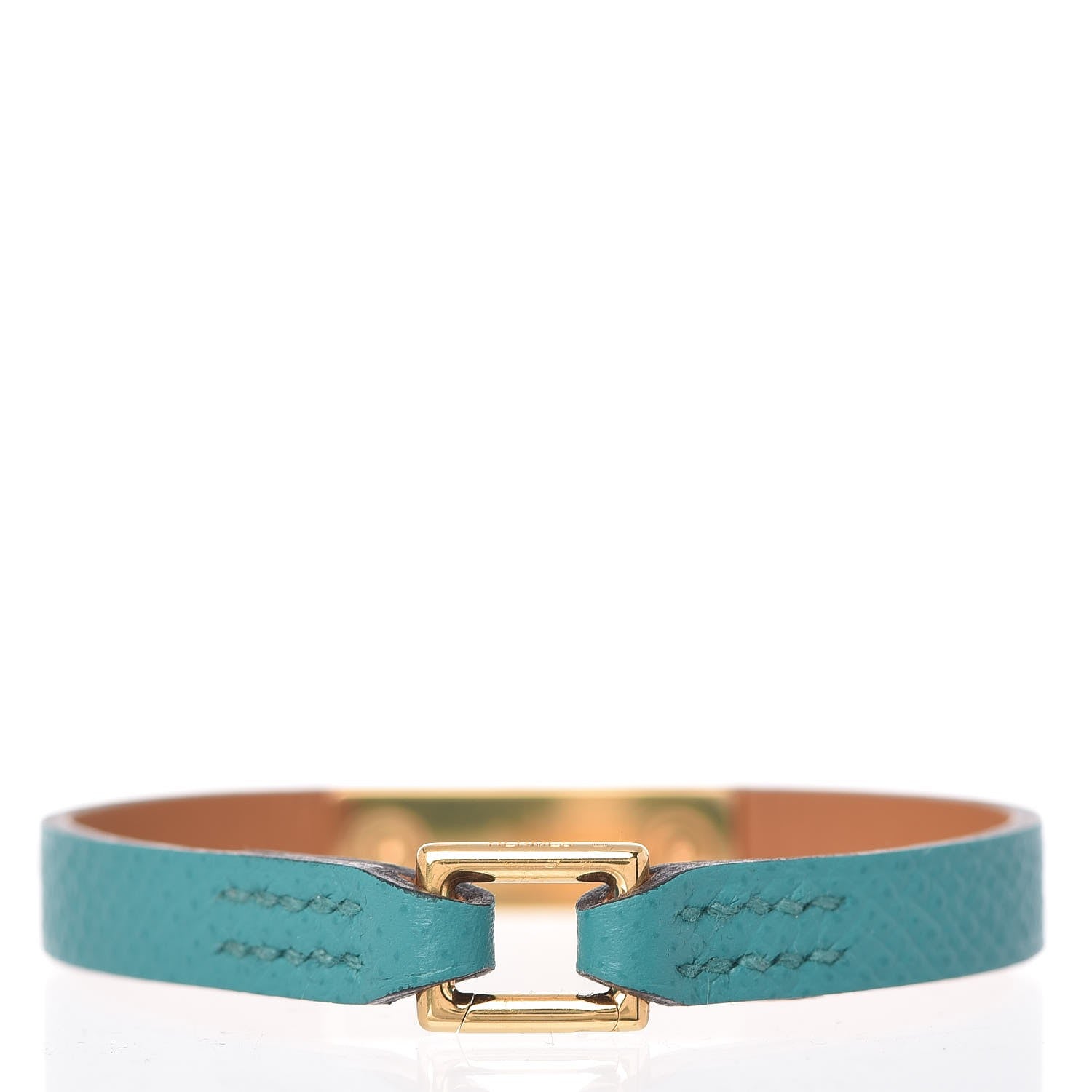 Hermes Epsom Micro Rivale Bracelet S Bleu Paon 3 of 6