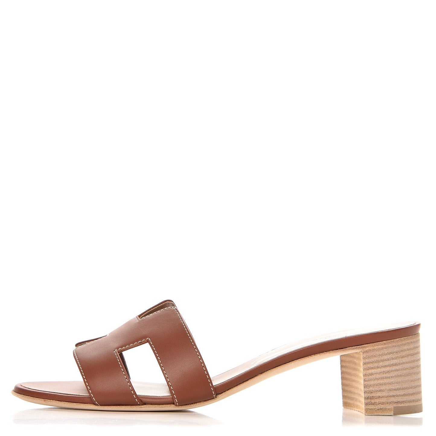 Calfskin Oasis Sandals 39 Gold
