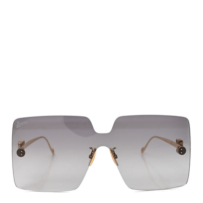 Loewe Metal Anagram Square Frame Sunglasses LW40082U Gold 2 of 7