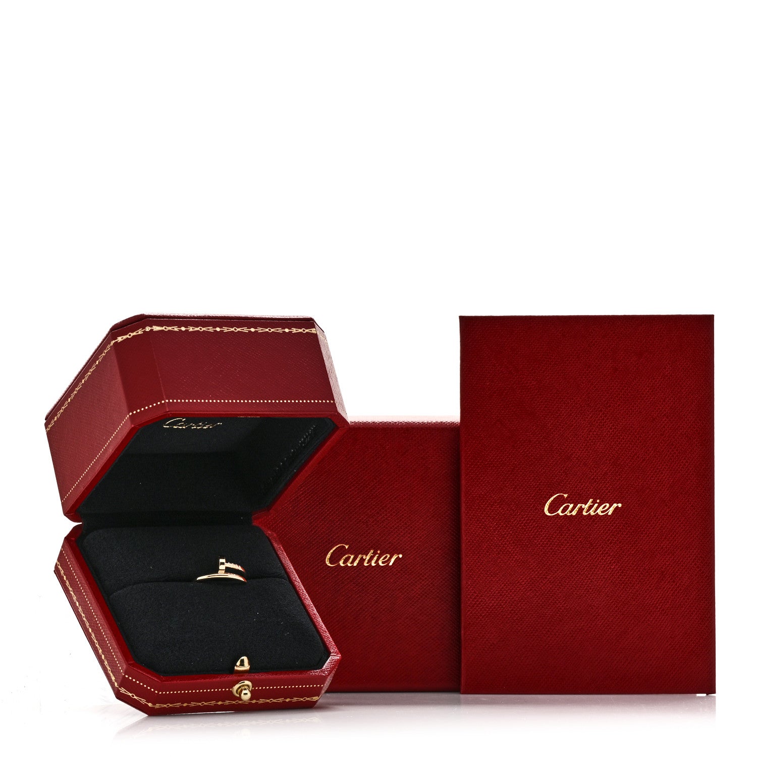 Cartier 18K Yellow Gold Small Juste Un Clou Ring 50 5.25 6 of 6