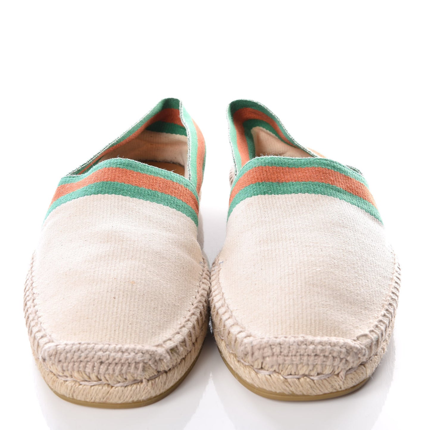 Sierra Fabric Web Mens Espadrilles 6.5 Beige