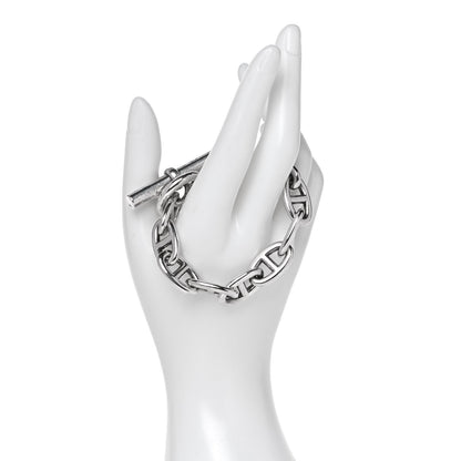 Hermes Sterling Silver TGM Chaine D'Ancre Bracelet 2 of 6