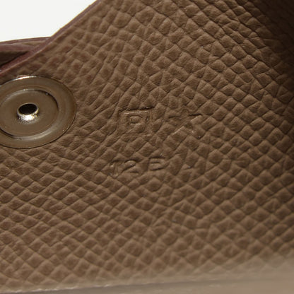 Hermes Epsom Calvi Card Case Etoupe 8 of 10