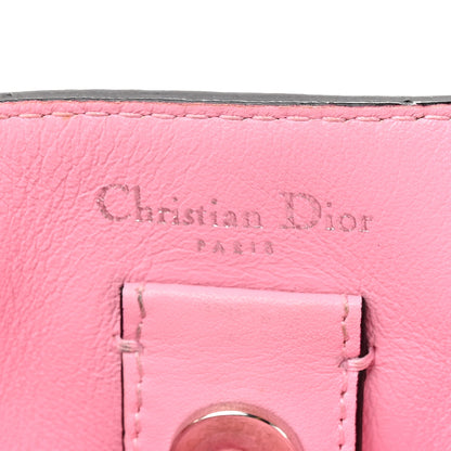 Christian Dior Bullcalf Small Diorissimo Tote Bleu Nosy Rose Tendre 6 of 12