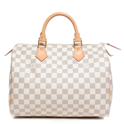 Louis Vuitton Damier Azur Speedy 30 1 of 8