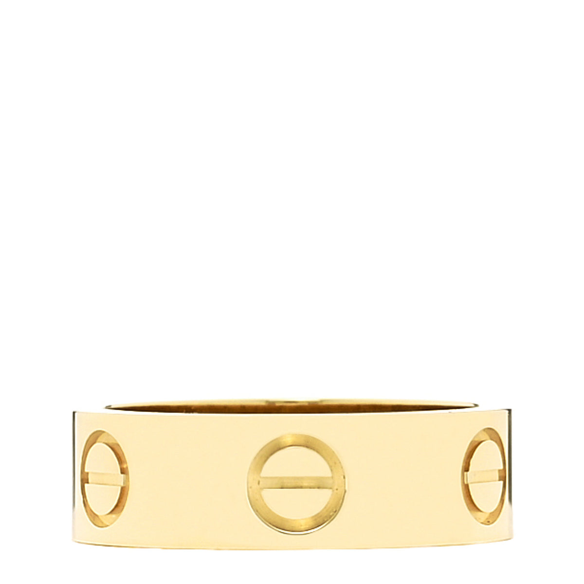18K Yellow Gold 5.5mm LOVE Ring 52 6 49 4.75