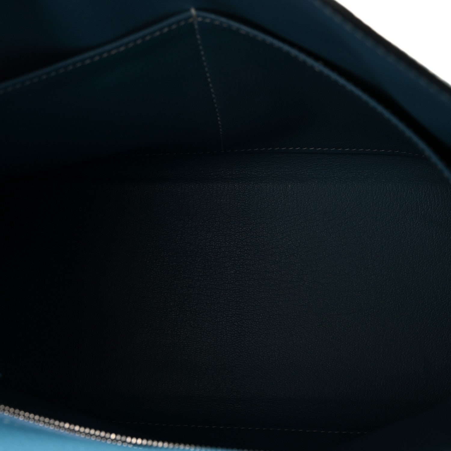Hermes Togo Kelly Retourne 28 Blue Jean 5 of 9