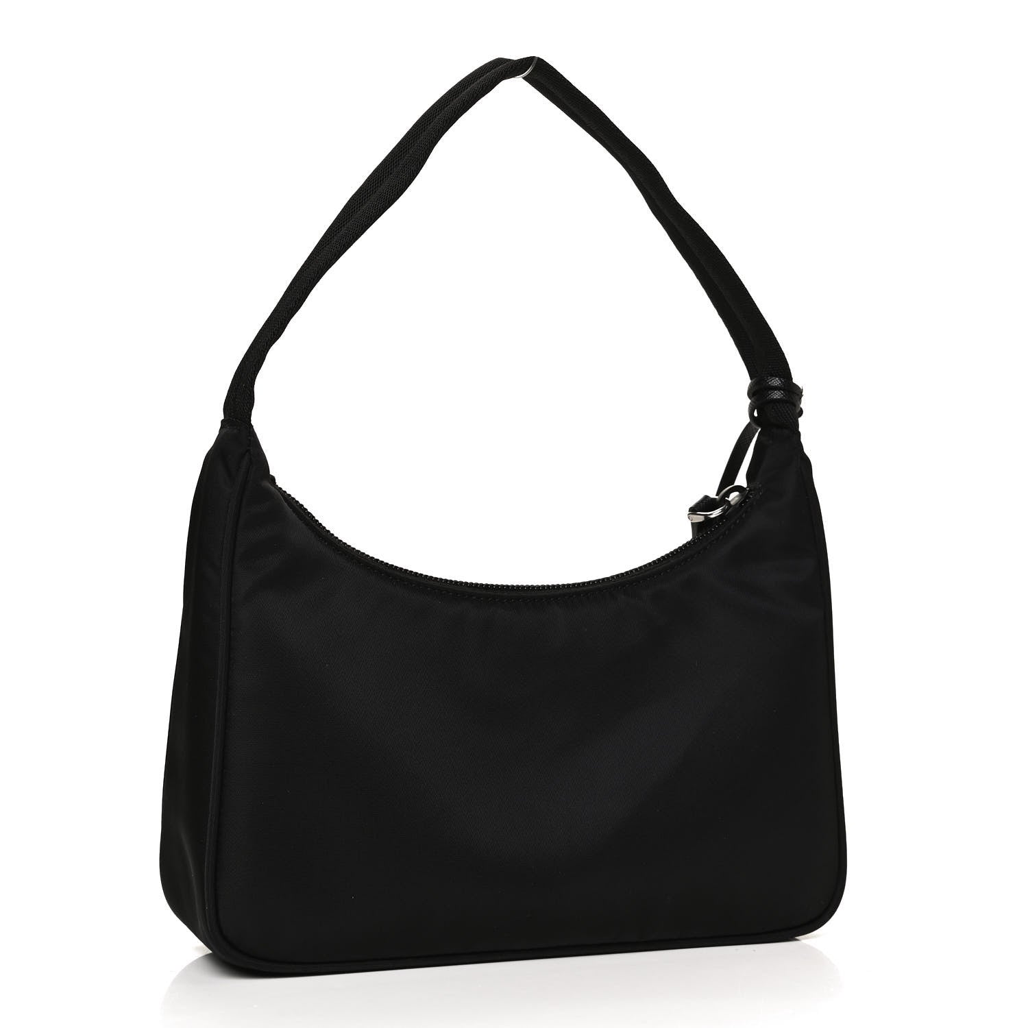 Prada Tessuto Nylon Mini Re-Edition 2000 Bag Black 3 of 12