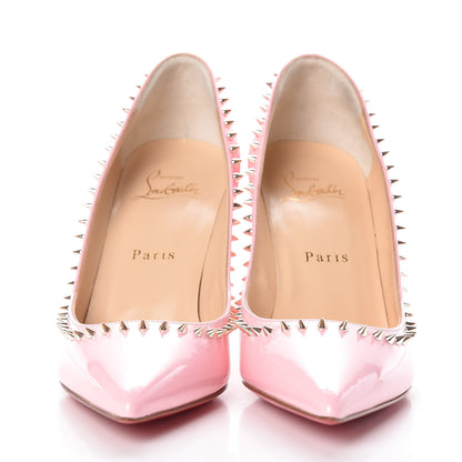 Christian Louboutin Patent Anjalina 85 Pumps 36.5 Eglantine 2 of 8