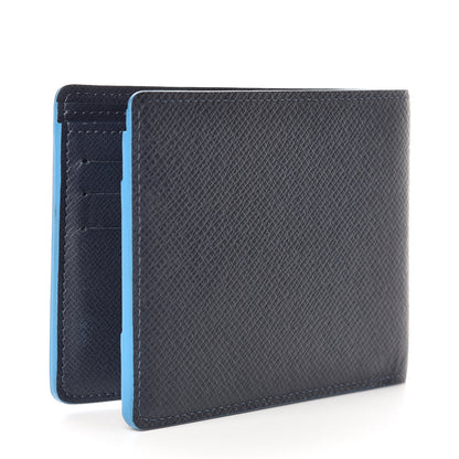 Louis Vuitton Taiga Articles De Voyage Multiple Wallet Blue Marine 2 of 8