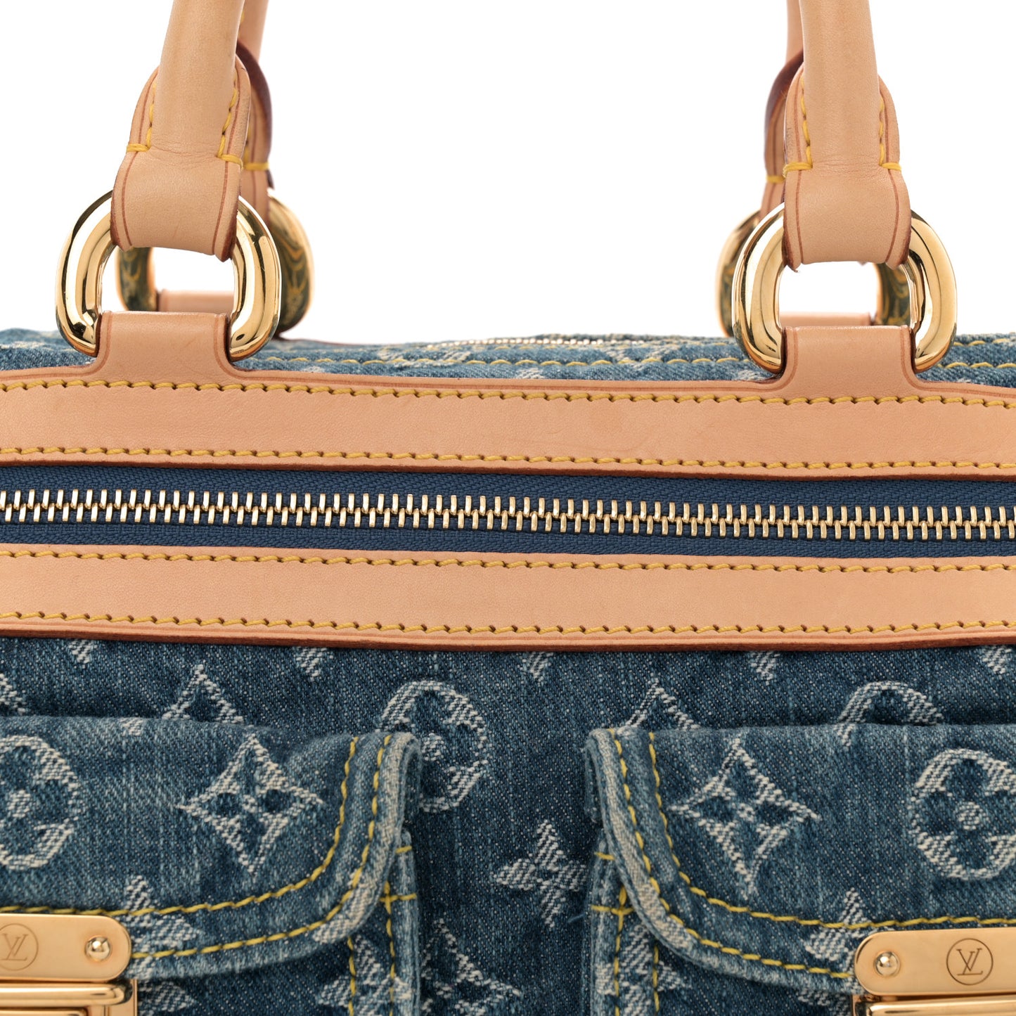 Monogram Denim Neo Speedy Blue
